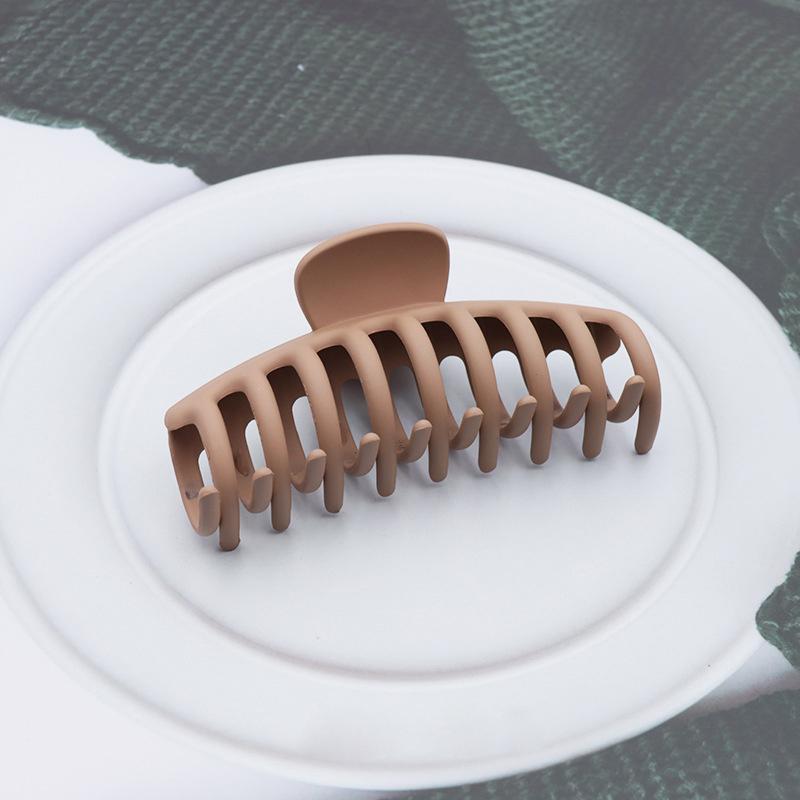Nuova Pinza Artiglio Monocolore per Donna Pinze per Capelli Grandi Opache Pinza per Coda di Cavallo Pinze a Granchio Eleganti Accessori per Capelli da Donna