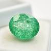 Natural Green Emerald 15.7ct Oval Cut Certified Loose Gemstone
