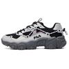 Fluid Low Tops Sports Shoe Black Gray Women's (Unisex) Casual Shoes F12W114111FBA