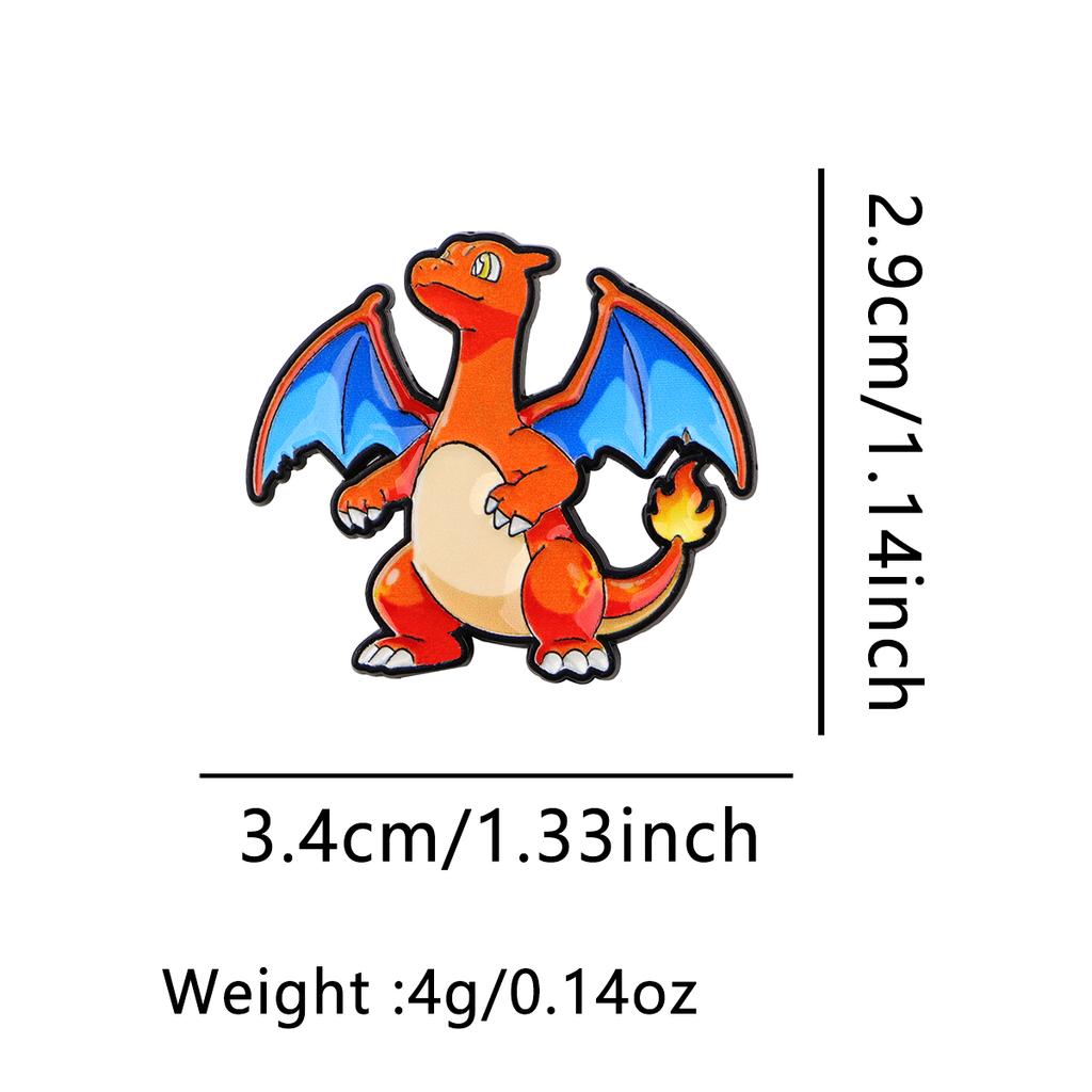 Japanese Anime Monsters Lapel Pins designed for Backpack Brooch on Clothes Enamel Pin Activity Badges Jewelry Accessories Fans Gifts