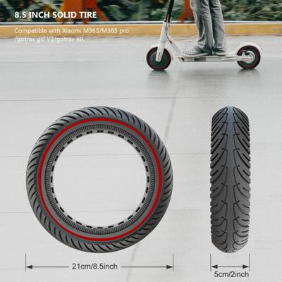 Electric Scooter Wheel Front Rear Honeycomb Tire Wear Resistant Non-Slip Electric Scooter Replacement Wheel for Xiao Mi