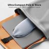 A Foldable Laptop Stand Suitable for Desktops, A Universal Laptop Ventilation Stand in Silvery