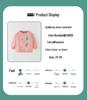 25th Anniversary Cartoon Christmas Print Girl's Autumn Hoodie Pullover