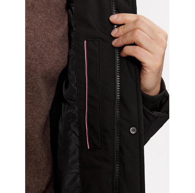 Winter Jacket Tommy Hilfiger Rockie MW0MW32790, Black, Regular Fit