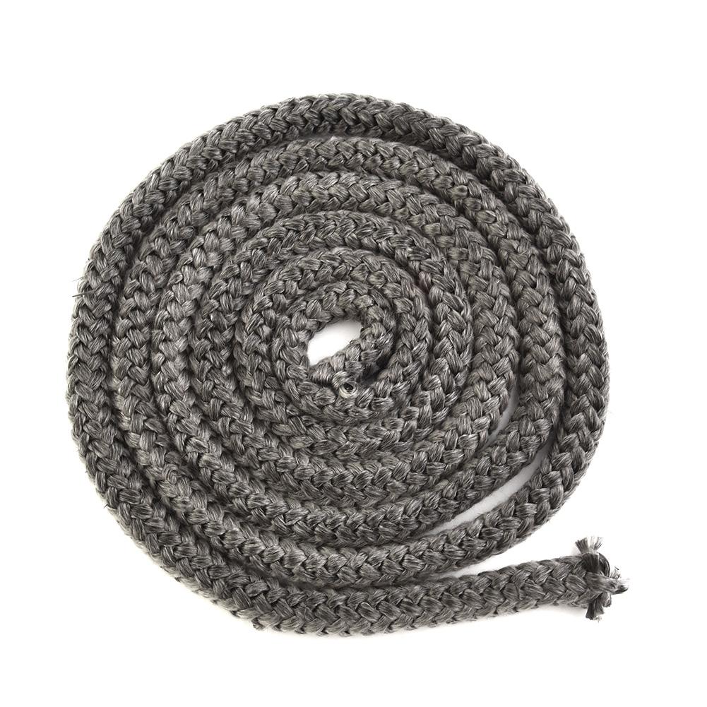 Glassfibertau Tetning 2m Lengde Svart Ovn Glassfiber