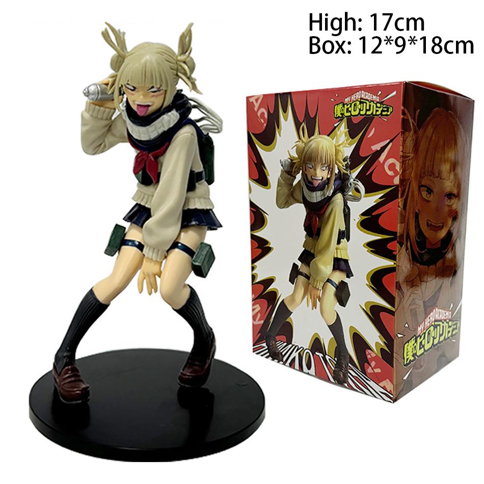 My Hero Academia no Hero Academia Himiko Toga JK PVC Action Figure Age of Heroes Deku Fighter Collectible Model 17cm