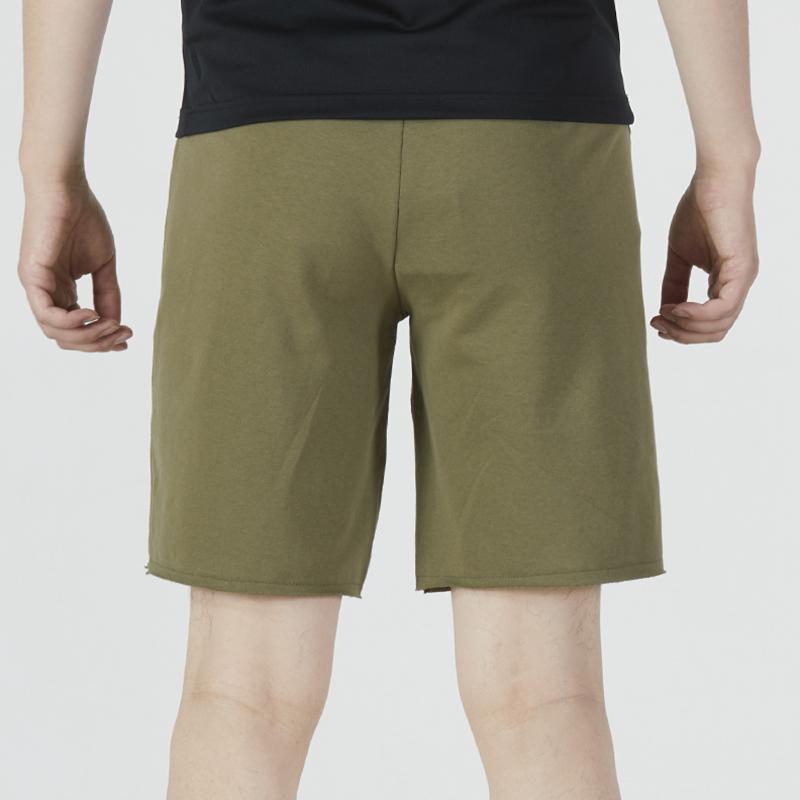 Puma Solid Color Letter Logo Knit Shorts Men Bottoms Army-Green 849546-32