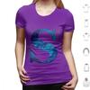 Lettre S Marble Blue T Shirt Big Size 100% Cotton S Funny Cute Meme Trendy Quote Trending Pink Flowers Aesthetic College Quotes