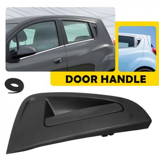 Rear Passenger Driver Exterior Door Handle Black Fit 2013-2016 Chevrolet Spark