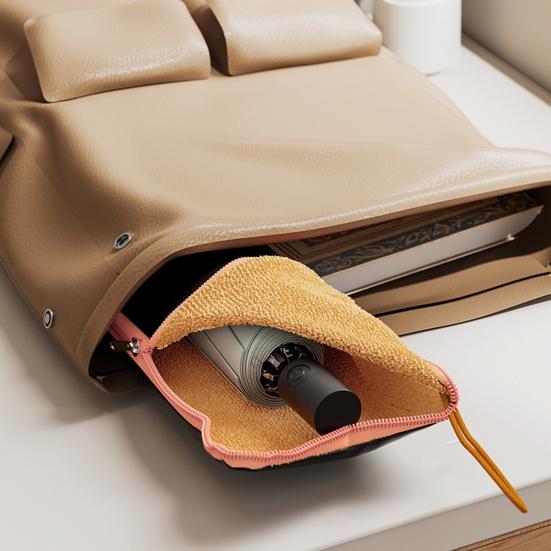 Wet Umbrella Storage Bag Waterproof Absorbent Umbrella Pouch Portable Umbrella Sleeve Cover with Hanging Loop for Travel Home