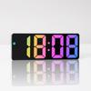 Charging Alarm Clock Bluetooth Speaker Radio Mirror Electronic Clock Two Sets of Alarm Clocks