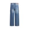 NVG·YOUNG Men's Loose Straight Denim Jeans