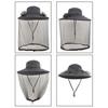 Solar Fan Cap Wide Brim Built-in Dual Solar Fans USB Charging Cooling Fishing Hat Breathable Mesh Cover Sun Protection
