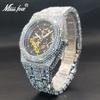 Watch Full Drill Hollow Mechanical Watch Waterproof Luminous Stainless Steel Men's Watch