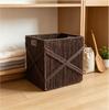 Handmade Rattan Gourd Grass Storage Basket for Sundries, Snacks & Fruits
