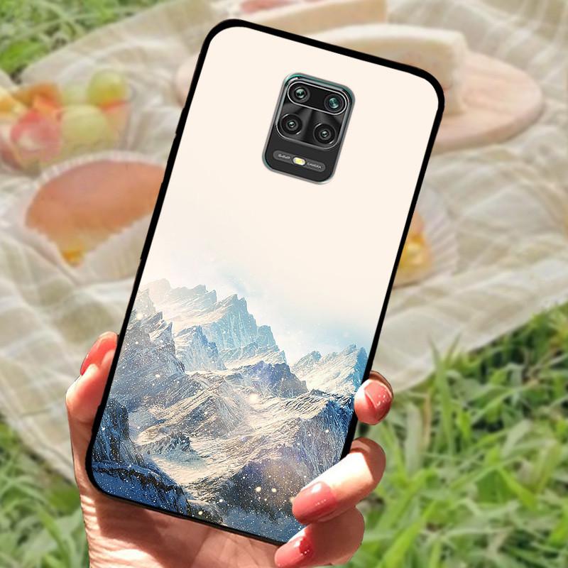 For Xiaomi Redmi Note 9 Cases Soft TPU Silicon Cartoon Phone Back Cover On Redmi Note 9 Pro Coque Note 9s Note 9 s Bumper Fundas