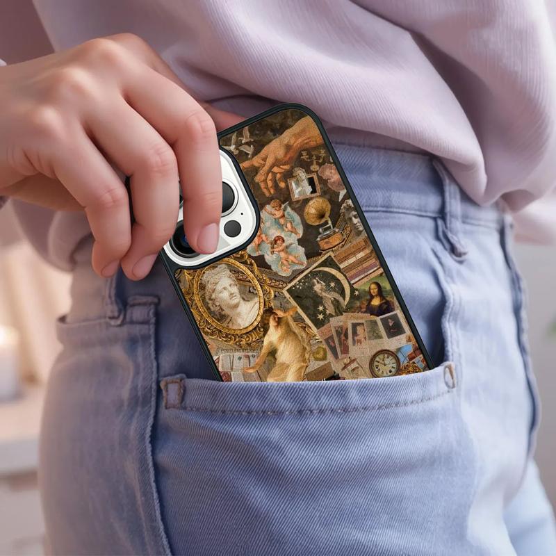 Great Aesthetic Art Painting Phone Case For iPhone 17 Air 15 16e 14 13 Pro Max Coque 12 11 Pro Max PLUS cover