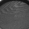 Black Color Wood Serving Tray Solid Wood Tea Serving Tray Platter Food Serving Tray  Restaurant Use