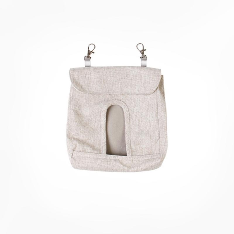 Kaninchen Futterbeutel für Meerschweinchen Chinchilla Baumwolle Leinen Niedlicher Futterbeutel Kleintierfutter zum Aufhängen