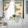 Bohemian Aztec Moroccan Rural Farmhouse Blackout Curtains For Living Room Bedroom Printed Window Treatment Drapes Home Decor