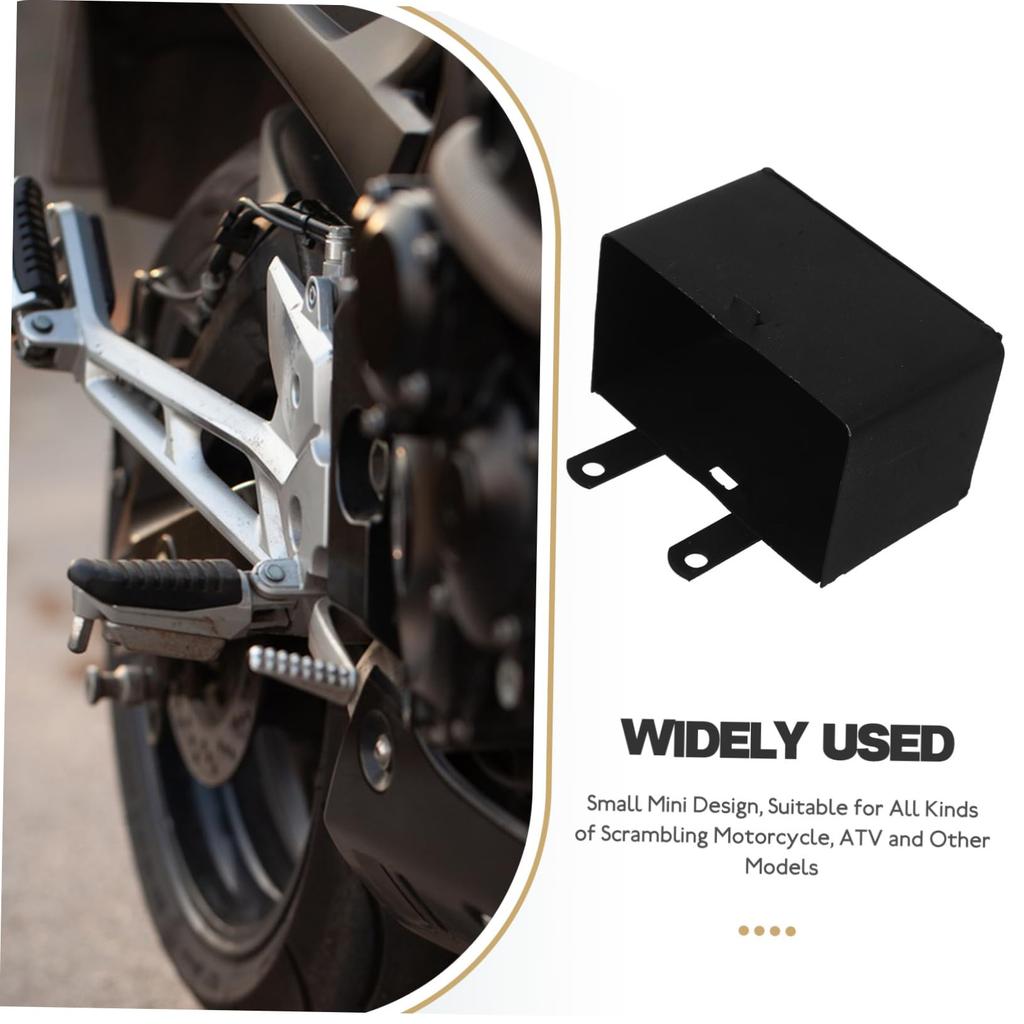 ABOOFAN Box Motocyklový Box Motocyklový Držiak ATV Držiak ATV Nosič ATV Úložný Priestor Železná Čierna