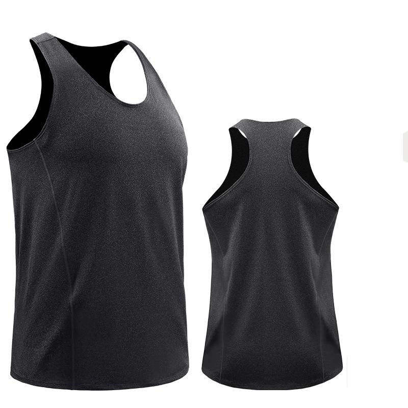 Male Running Vest Sleeveless Jacket Compression Shirt Quick Drying Sports Singlet Fitness Gym Training Tank Tops M L XL XXL 3XL 4XL