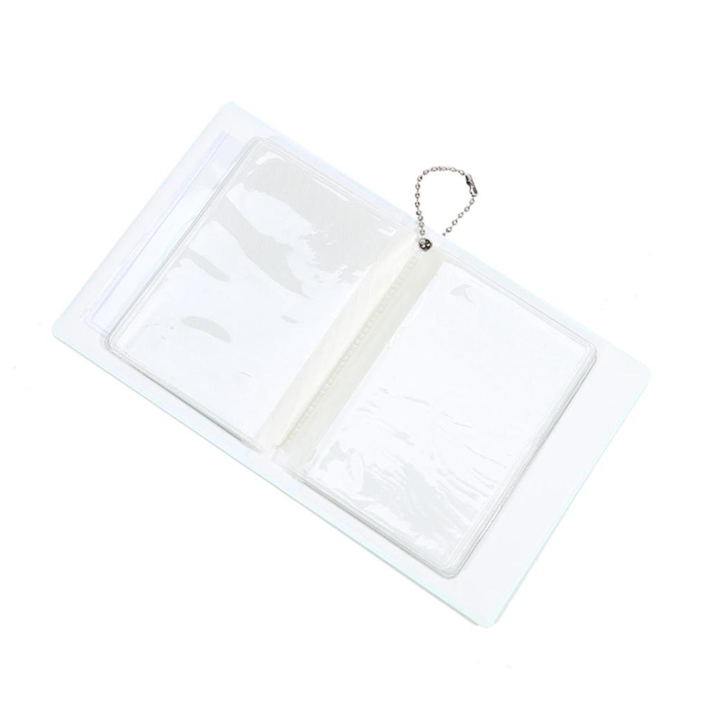 1 buc Suport pentru Fotocarte Drăguț de 3 Inch Oglindă Circulară Goală Album cu Carduri Foto Carte Colector Kpop Photocards Mini Carcasă de Depozitare pentru Poze cu Idoli