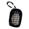 PVC Animal Shape Mini Backpack With Detachable Keychain For Doll Display Travel Accessories Organization