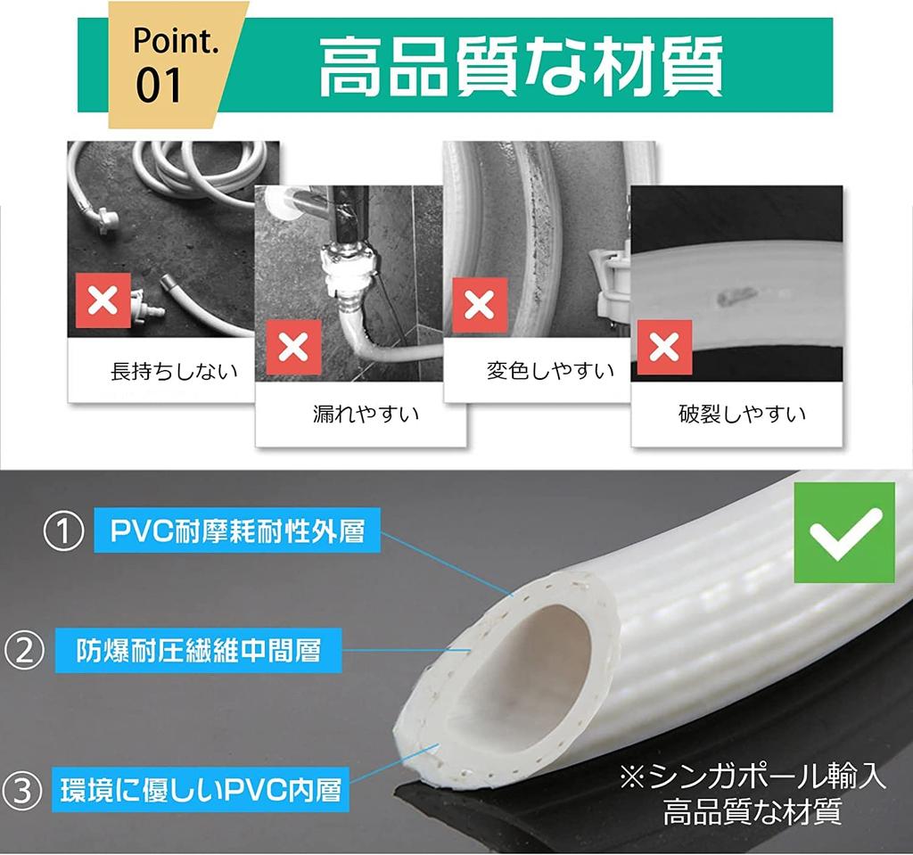 Automatic Washing Machine Water Supply Hose Water Supply Hose for Automatic Washing Machines Washing Machine Water Supply Hose with Spout Water Supply