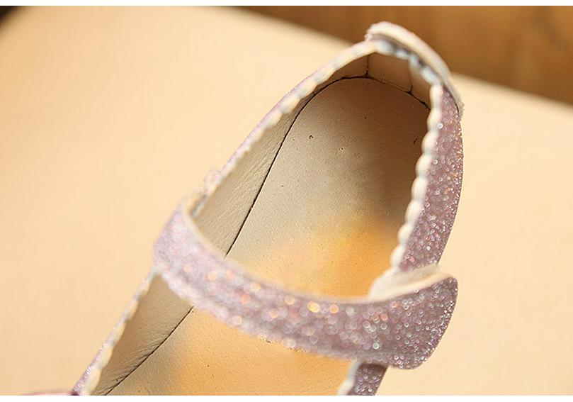 Spring & Autumn Girls' Princess Bow Dance Leather Shoes
