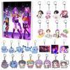 24Pcs Kpop Demon Hunters Figure Blind Box Anime Game Ornament Acrylic Keychain Bag Charm Funny Game Collectibles Gift