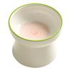 Ceramic Cat Bowl Anti Spill Pet Food Dish with Neck Support for Cats and Dogs