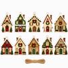 Multicolor Christmas Hanging Garland Leaves Nut Squirrel Wall Decoration  Fall Winter Season