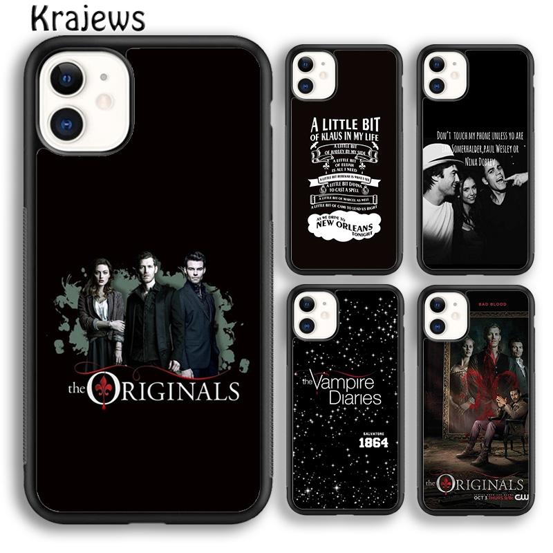 Krajews The Originals Vampire Poster Phone Case Cover For IPhone 18 17 Air 16 15 14 Plus 11 12 13 Pro Max Plus Coque Fundas