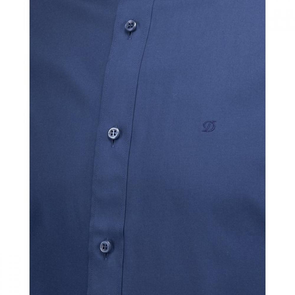 S.t. Dupont Slim Fit Long Sleeve Shirt 24 S S 140S Cotton Quality Se4Sm21lS353Sny