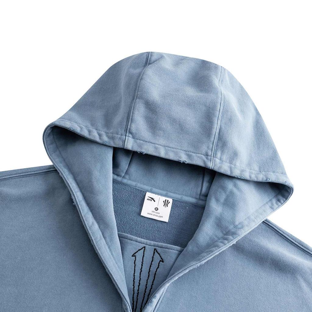 Anta Kyrie Basketball Series Casual Versatile Sports Training Campus Commuting Loose V-Neck Hoodie Unisex hoodies 972611709-2