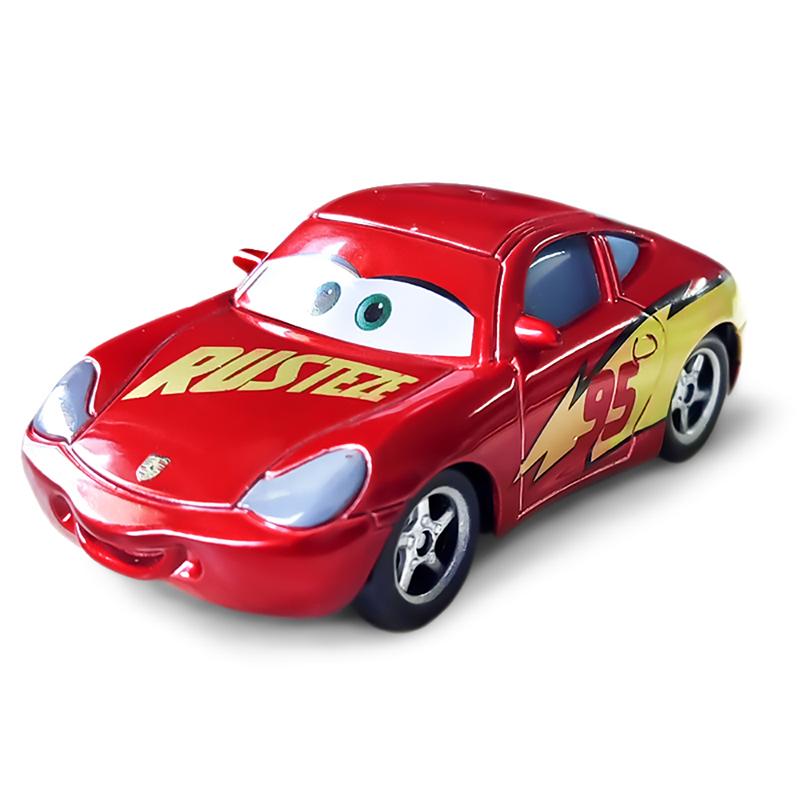 Disney Pixar Cars 3 Lightning McQueen Alloy Metal Mater Model Car 1:55 Diecast Jackson Storm Vehicle Toy Car Kids Birthday Gift