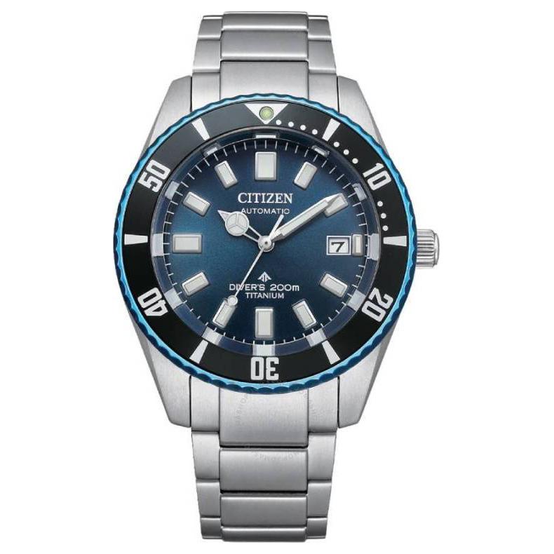 Мужские часы CITIZEN PROMASTER NB6026-56L Blue Dial