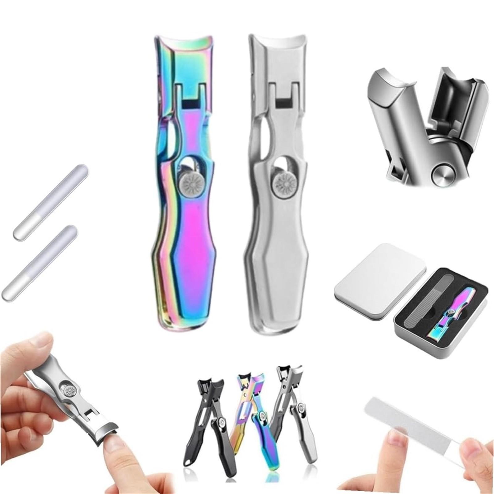 

Немецкие кусачки для ногтей для мужчин, новые кусачки для ногтей, роскошные ультра острые кусачки для ногтей, кусачки для ногтей, немецкие кусачки для ногтей, кусачки для ногтей 2 шт. One Size