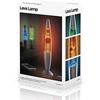 Lampe de lave - Magma - 25 W - Design en cristal - Couleur bleu moderne