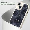 Slim Skin Feeling Black Camellia Pattern Soft Silicone PU Leather Cover Phone Case for iPhone Samsung Huawei Honor Xiaomi Redmi OPPO Realme Vivo