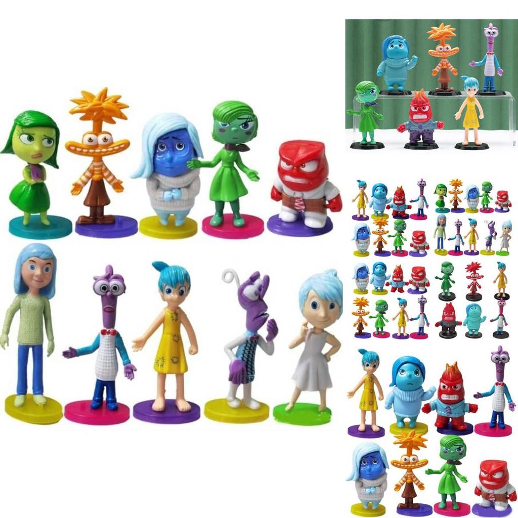 Adorable Pvc Cartoon Anime Figurine Set 9-10cm Brainstorm Character Collectibles