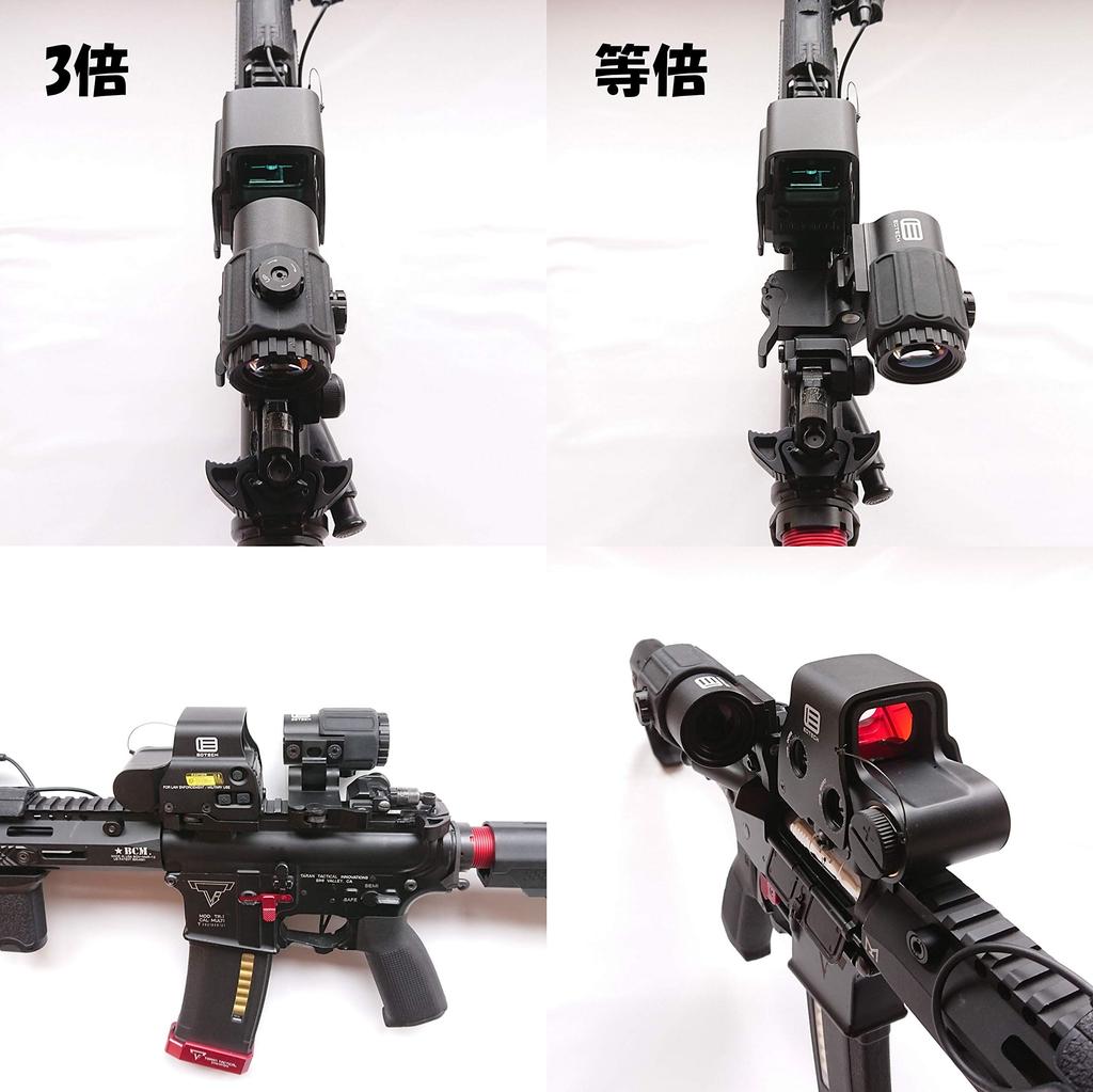 Lupa typu EO G43 Skutečně vyrytá replika Černá EXPS G33 STS Mount 3x Magnifire Booster Scope G43 [AERITH BLACK] (Černá BK)
