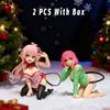 Auf Lager Schreibtisch Niedlich Lala Satalin Deviluke Cheongsam Ornamente Puppen Anime Actionfigur Spielzeug Geschenk Modell Weihnachtsgeschenke