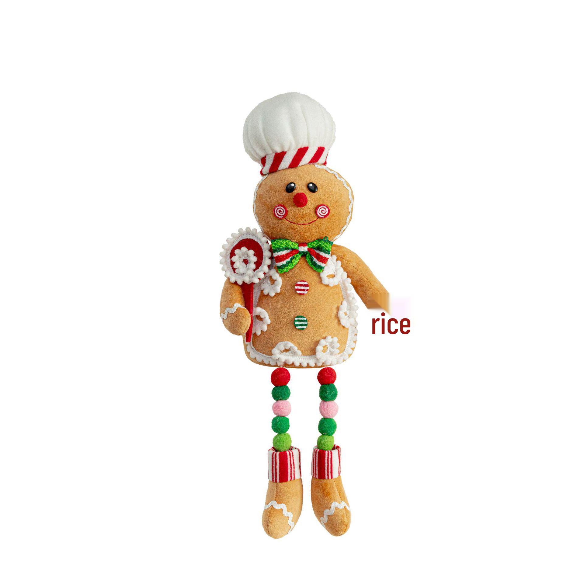 Cross-Border New Year Gingerbread Man Christmas Ornament