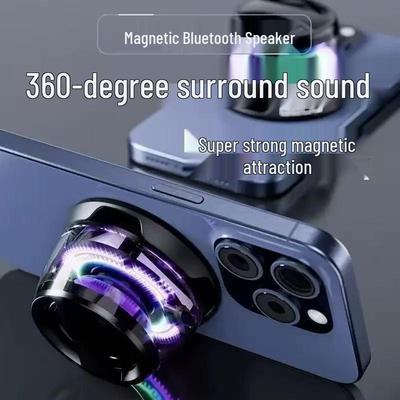 Portable Magnetic Bluetooth Speaker G200: High Quality Outdoor Mini Subwoofer for Camping