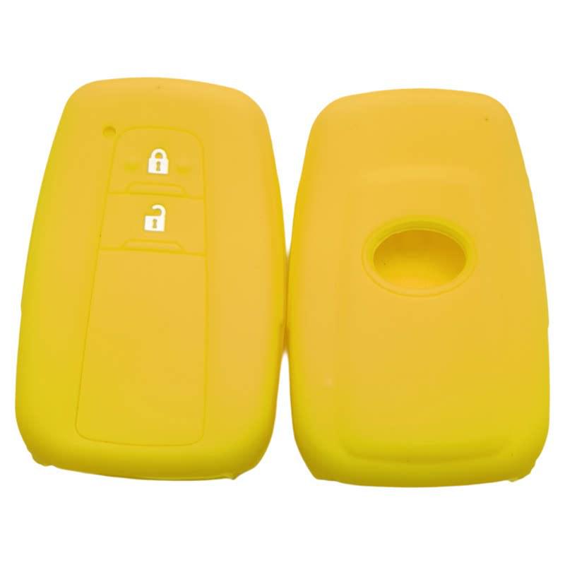 Toyota Two-Button Key Soft Silicone Case for Camry, RAV4, Corolla, Levin, Velanda