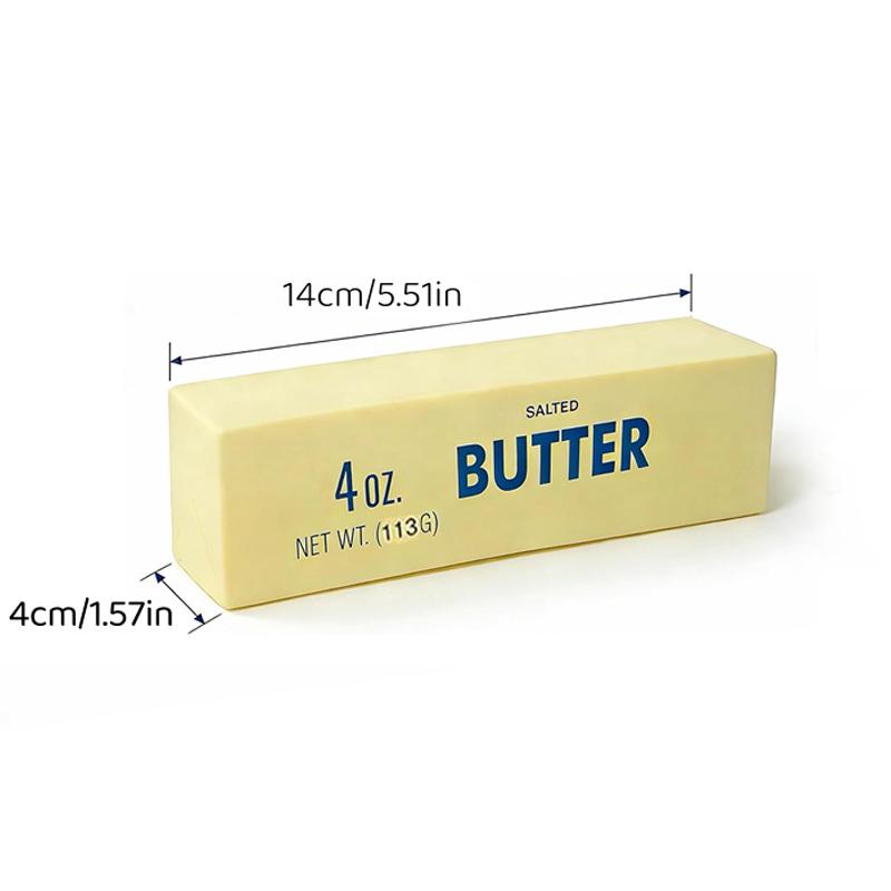 

Butter Stick Squishy Toy Slow Rising Squeeze Toy Butter Bar Brick Squishy Fidget Toy Anti Stress Relief For Kids Adults Office Home