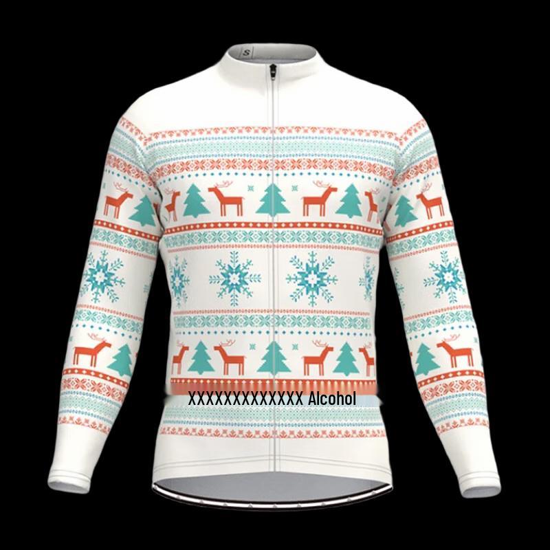 Lishi Thermal Fleece Long Sleeve Cycling Jersey