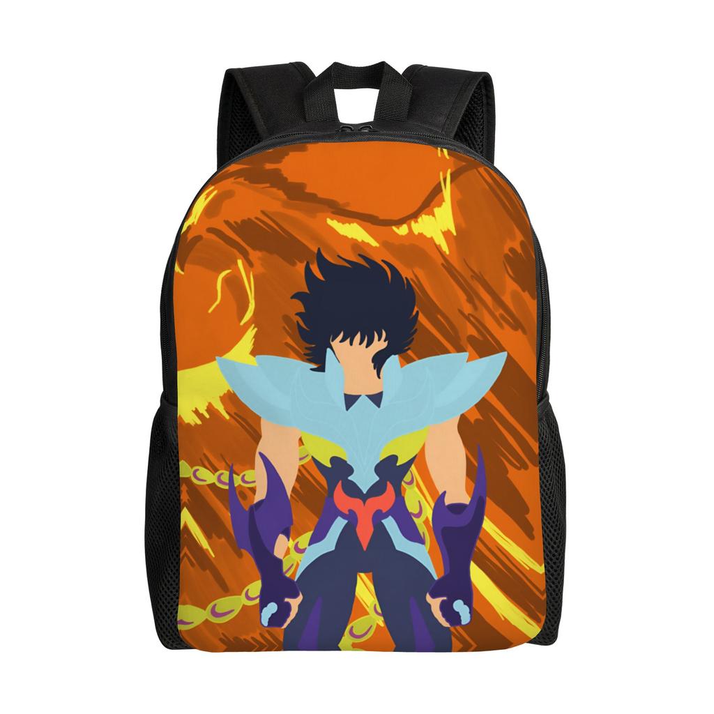 Saint Seiyas Travel Backpack Women Men School Computer Bookbag Mythic College Student Daypack Bags